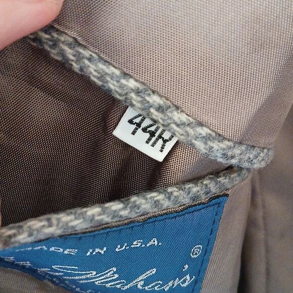 Vintage Larry Mahan's Cowboy Collection Gray Tweed Sports Coat Blazer - Picture 5 of 7